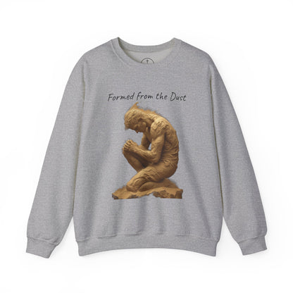 Formed from the Dust (Dark Lettering) - Men’s Christian Sweatshirt