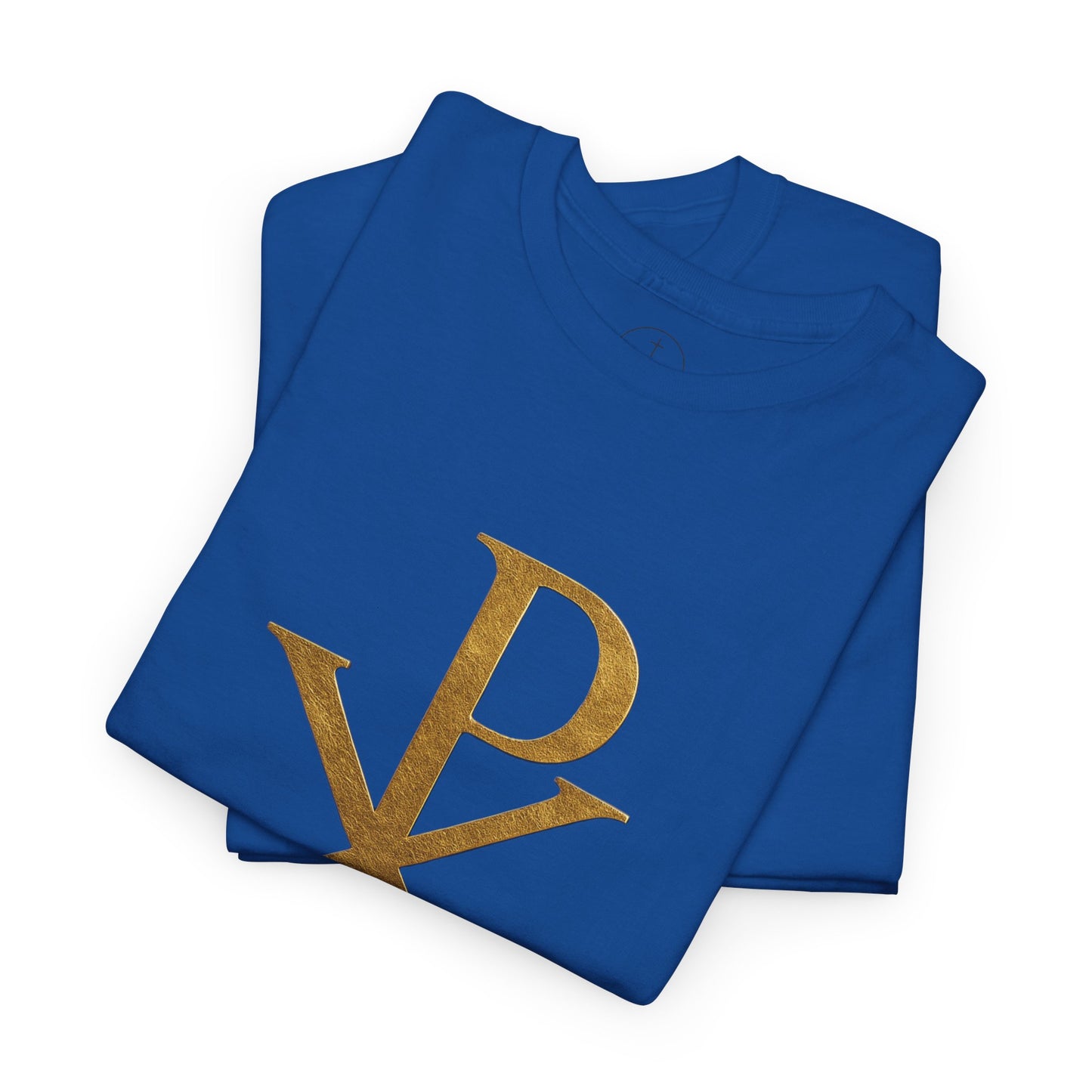 Chi Rho (Gold) - Men's Christian T-Shirt