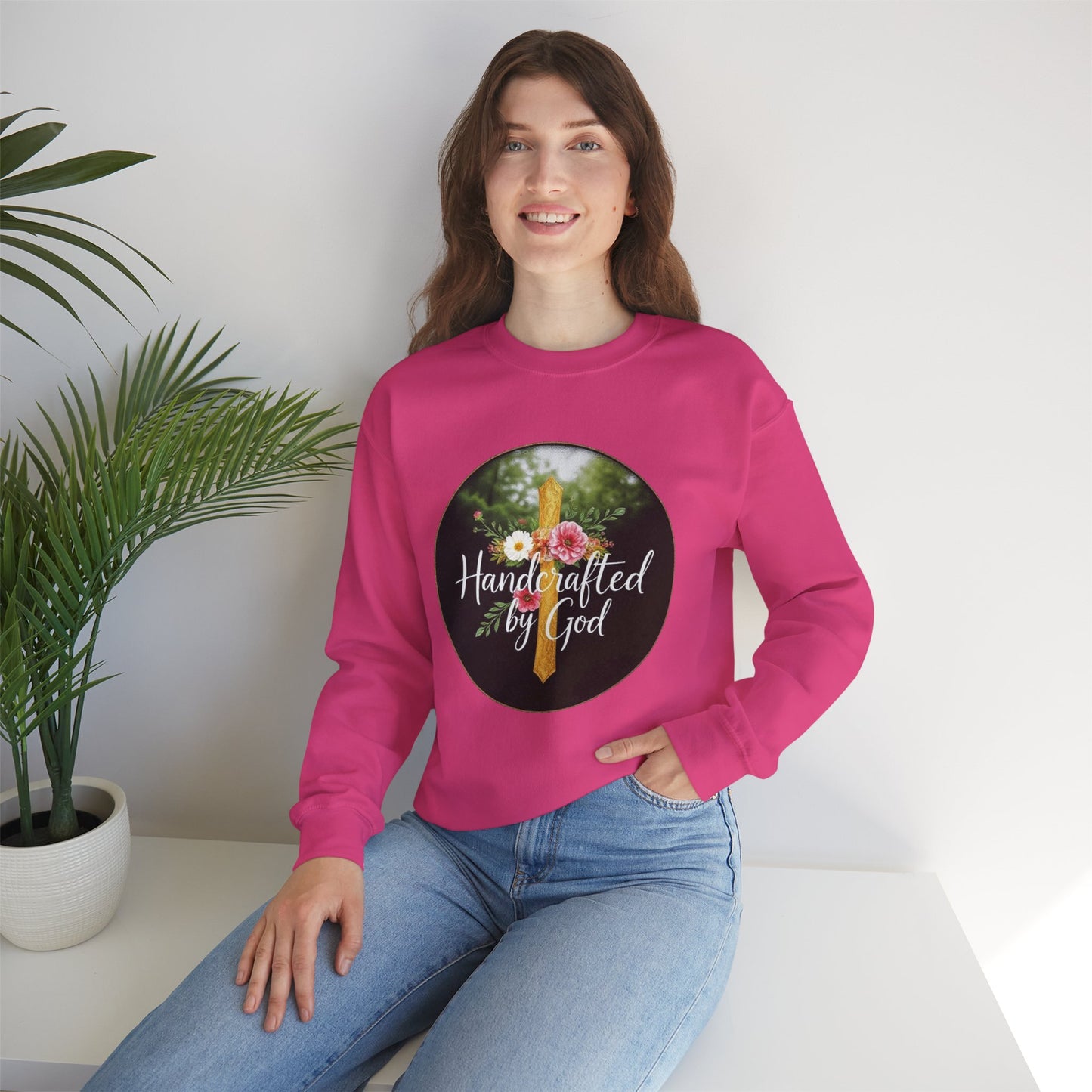 Created with Purpose – Women’s Faith-Inspired Sweatshirt