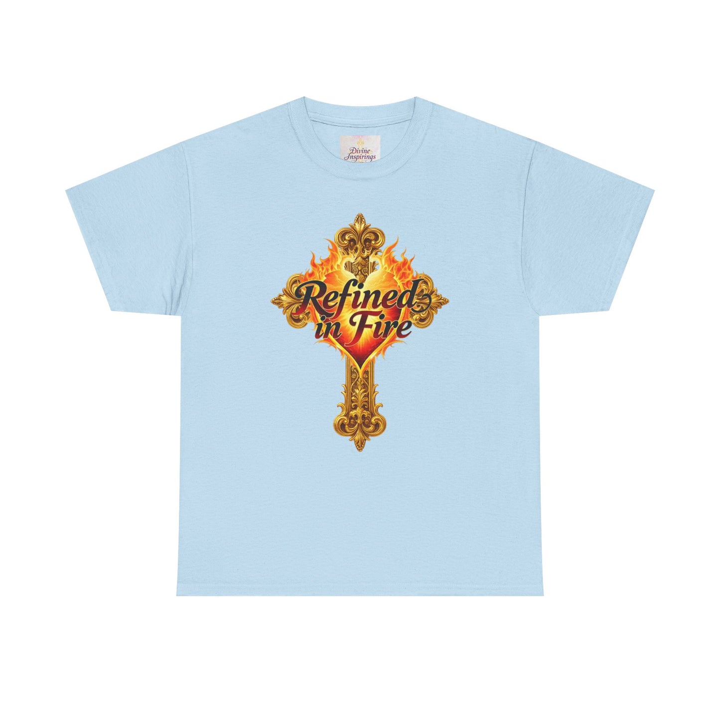 Refined in Fire — Women's Ornate Christian T-Shirt