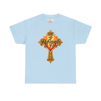 Refined in Fire — Women's Ornate Christian T-Shirt