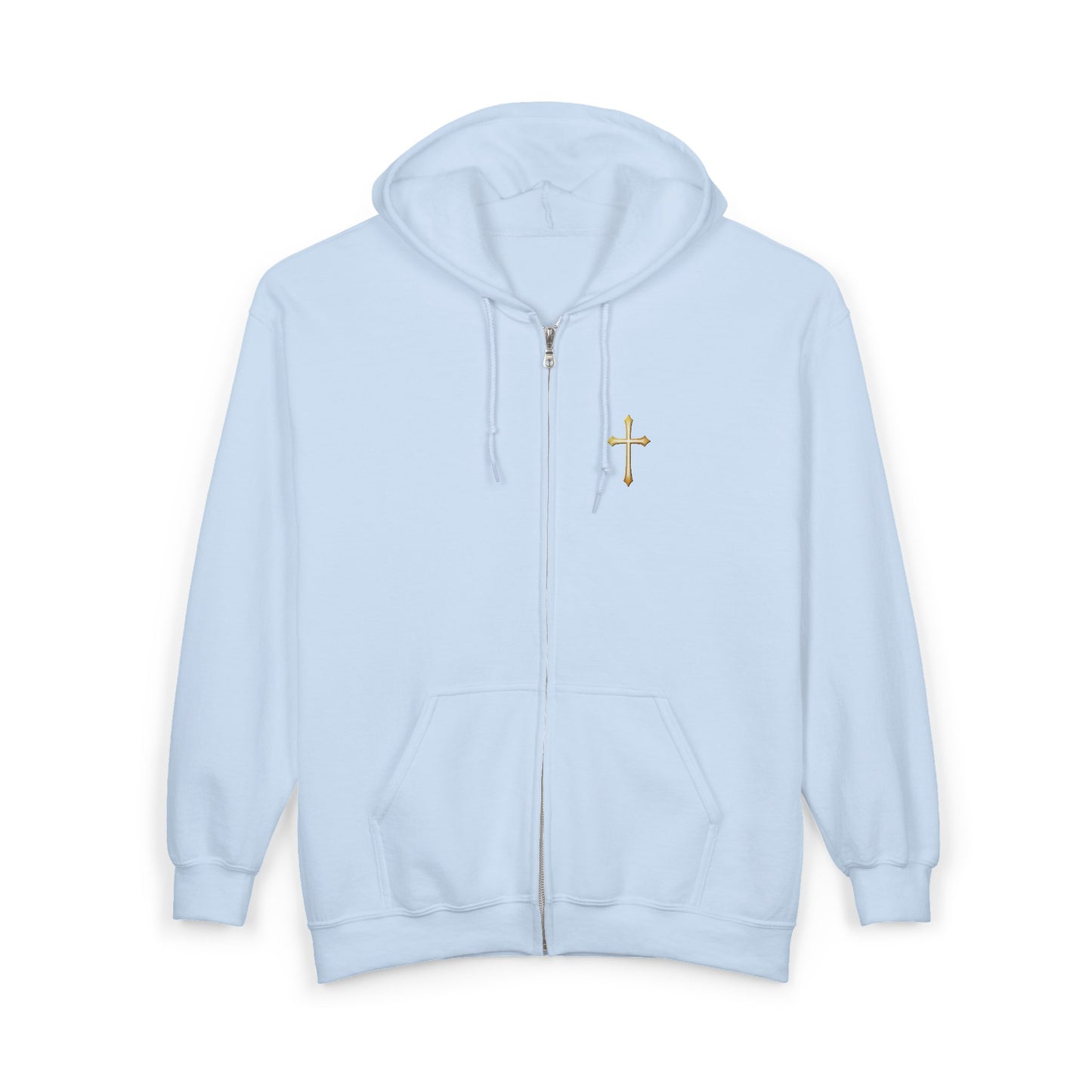 Amen in Motion – Women’s Zip-Up Hoodie (Black Logo)