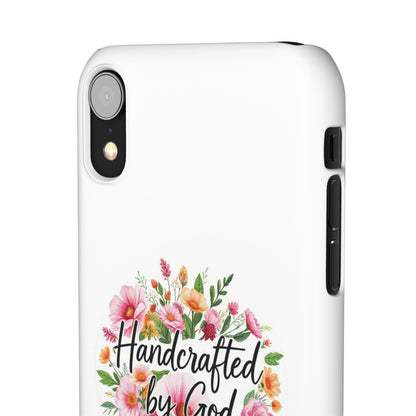 Handcrafted by God Snap Case for iPhone – Fearfully & Wonderfully Made