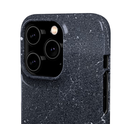 Dark Granite Finish iPhone Snap Case