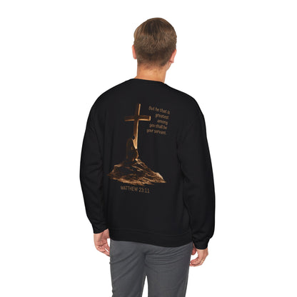 Humble Servant - Christian Men's Sweatshirt
