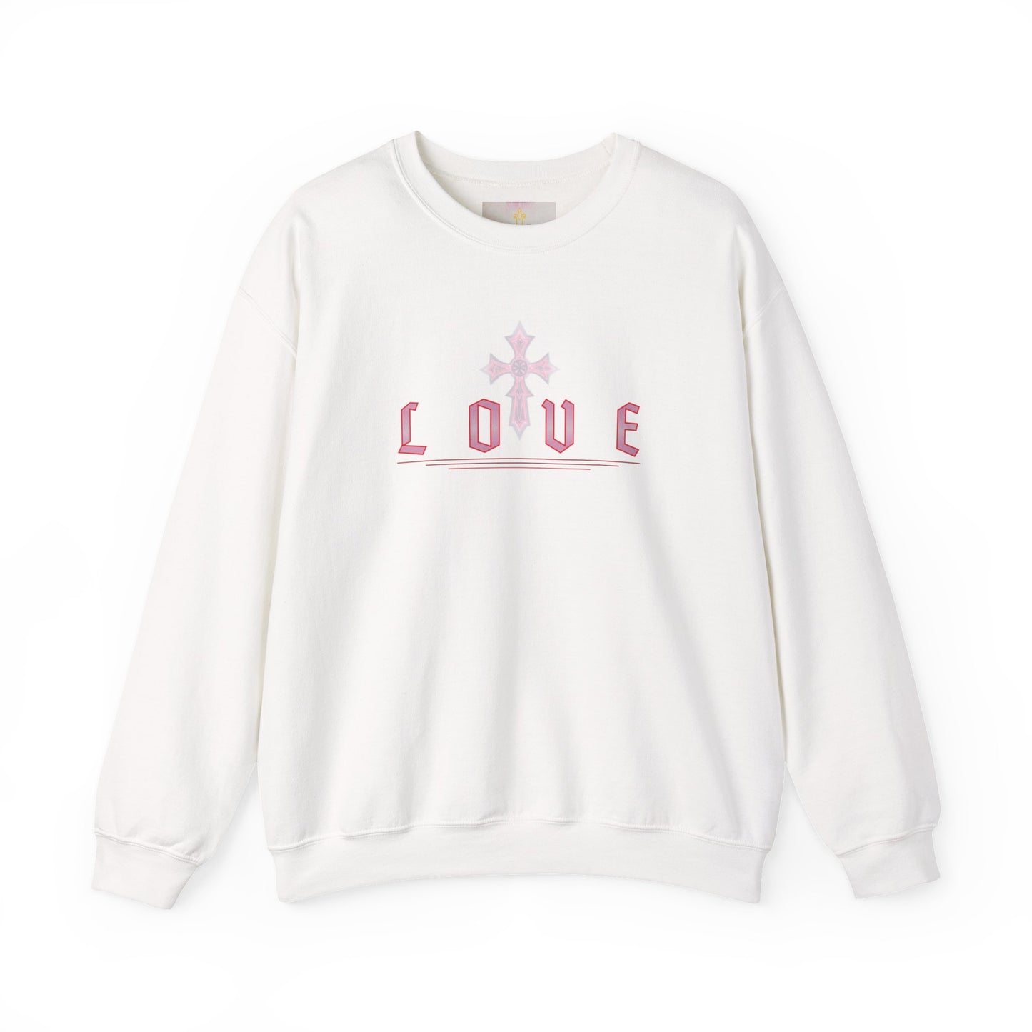 Fearless Love Men’s Sweater – Courage in Faith