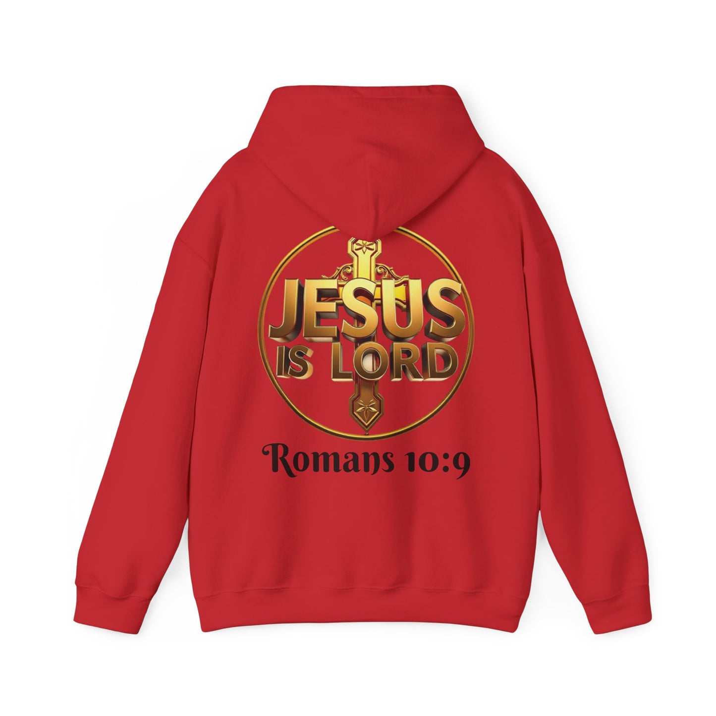 Jesus Is Lord Christian Hoodie – Women’s Bold Faith Streetwear (Dark Lettering)