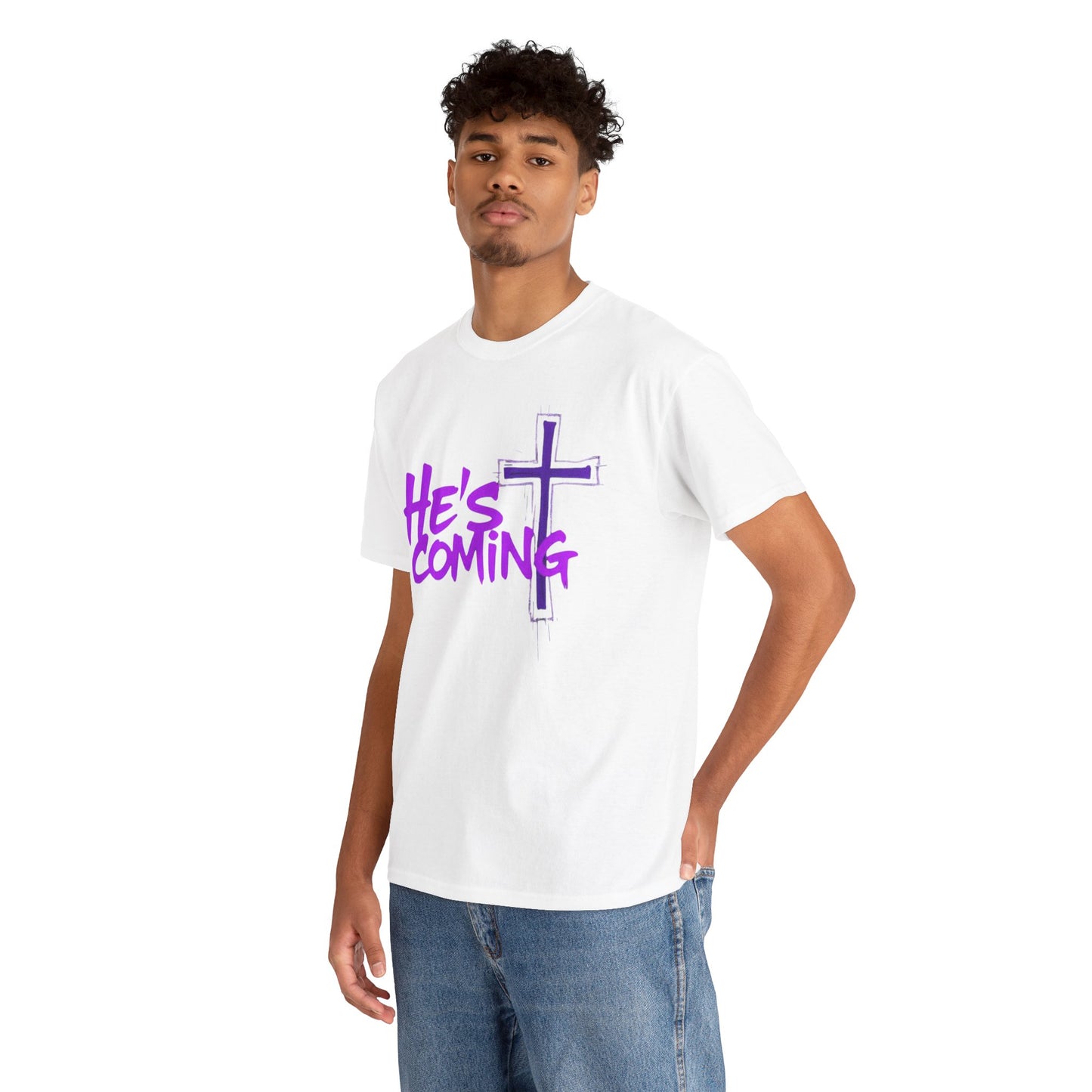He’s Coming - Bold Christian T-Shirt