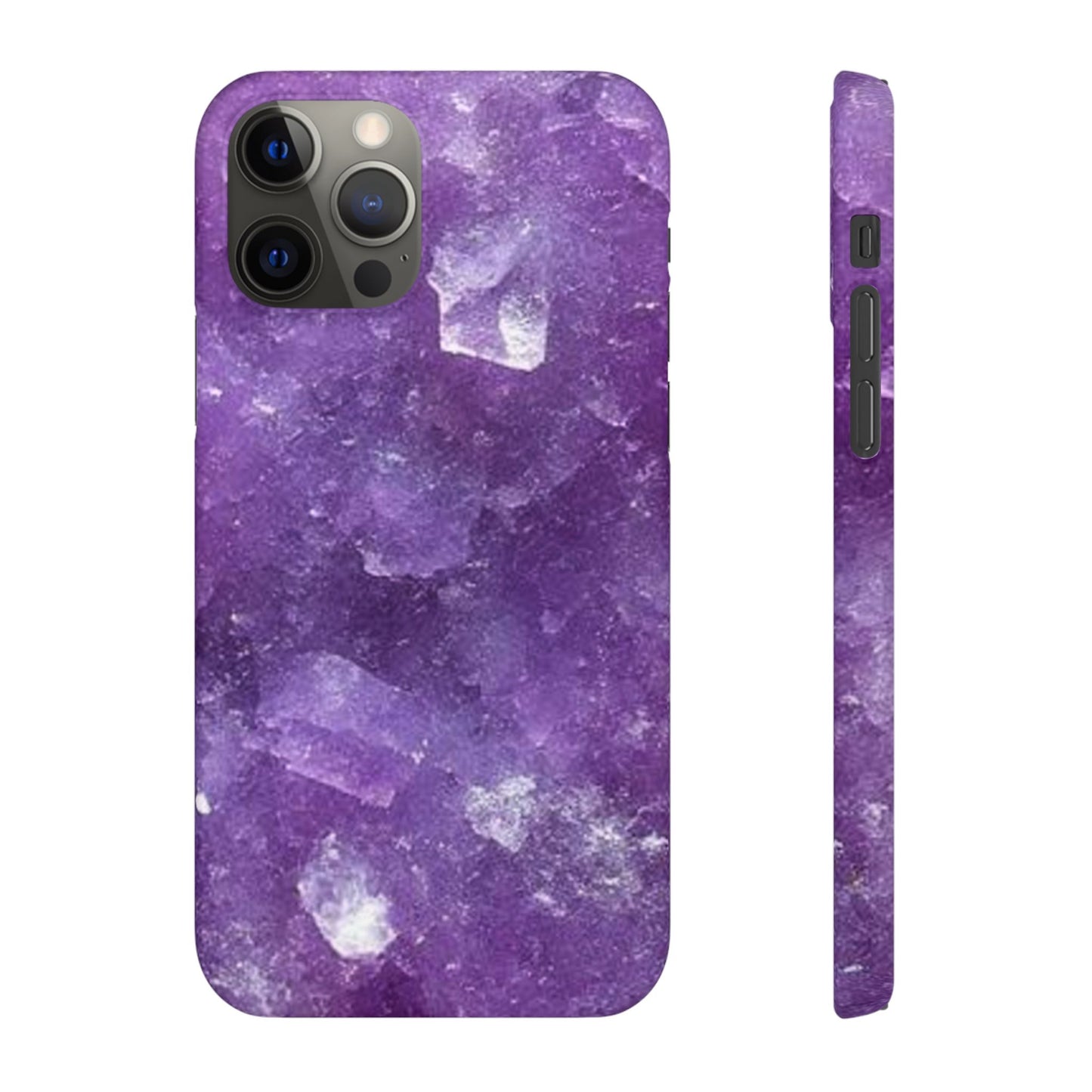Amethyst Crystal Finish iPhone Snap Case