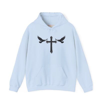 Guided by Grace – Cross & Crows Women’s Hoodie
