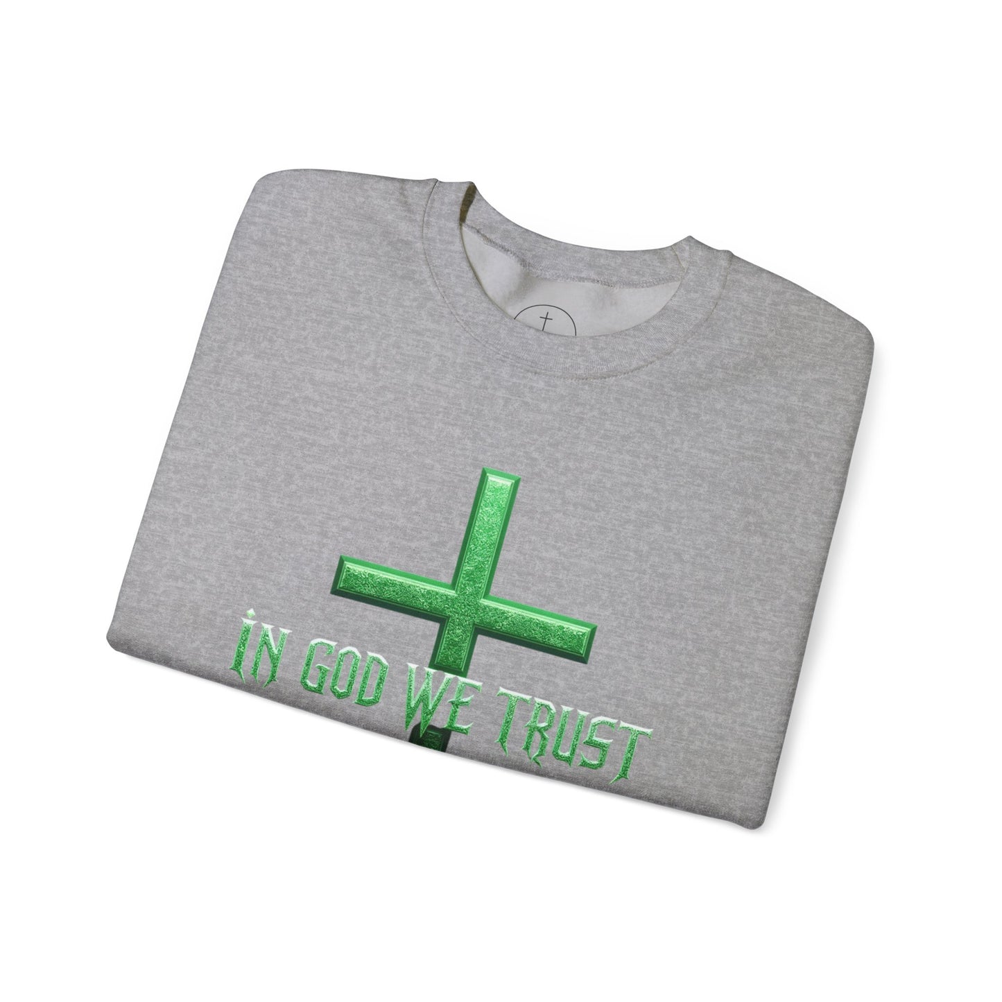 In God We Trust (Matrix) - Men's Christian Sweater