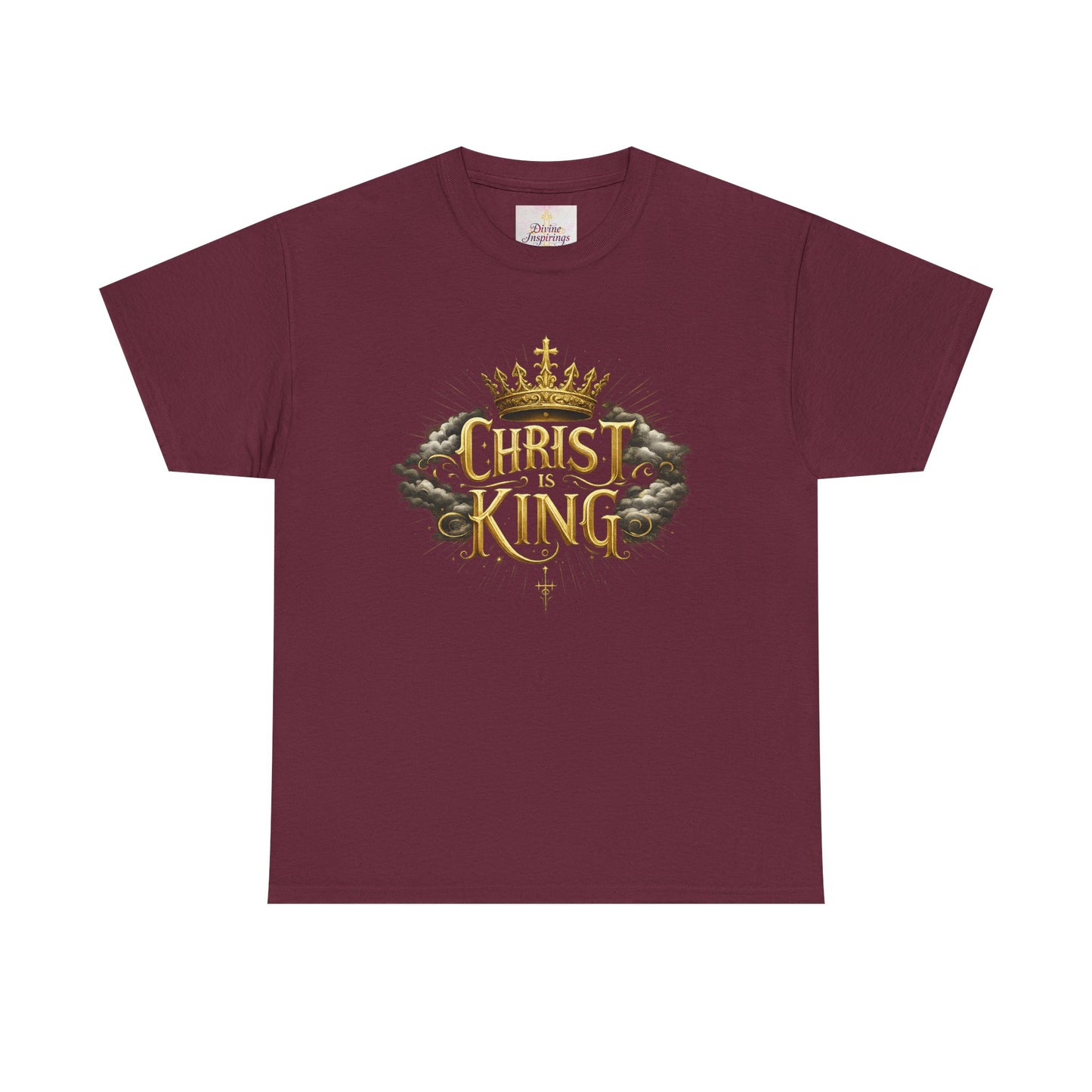 Christ is King Crowned - Women's Christian T-Shirt