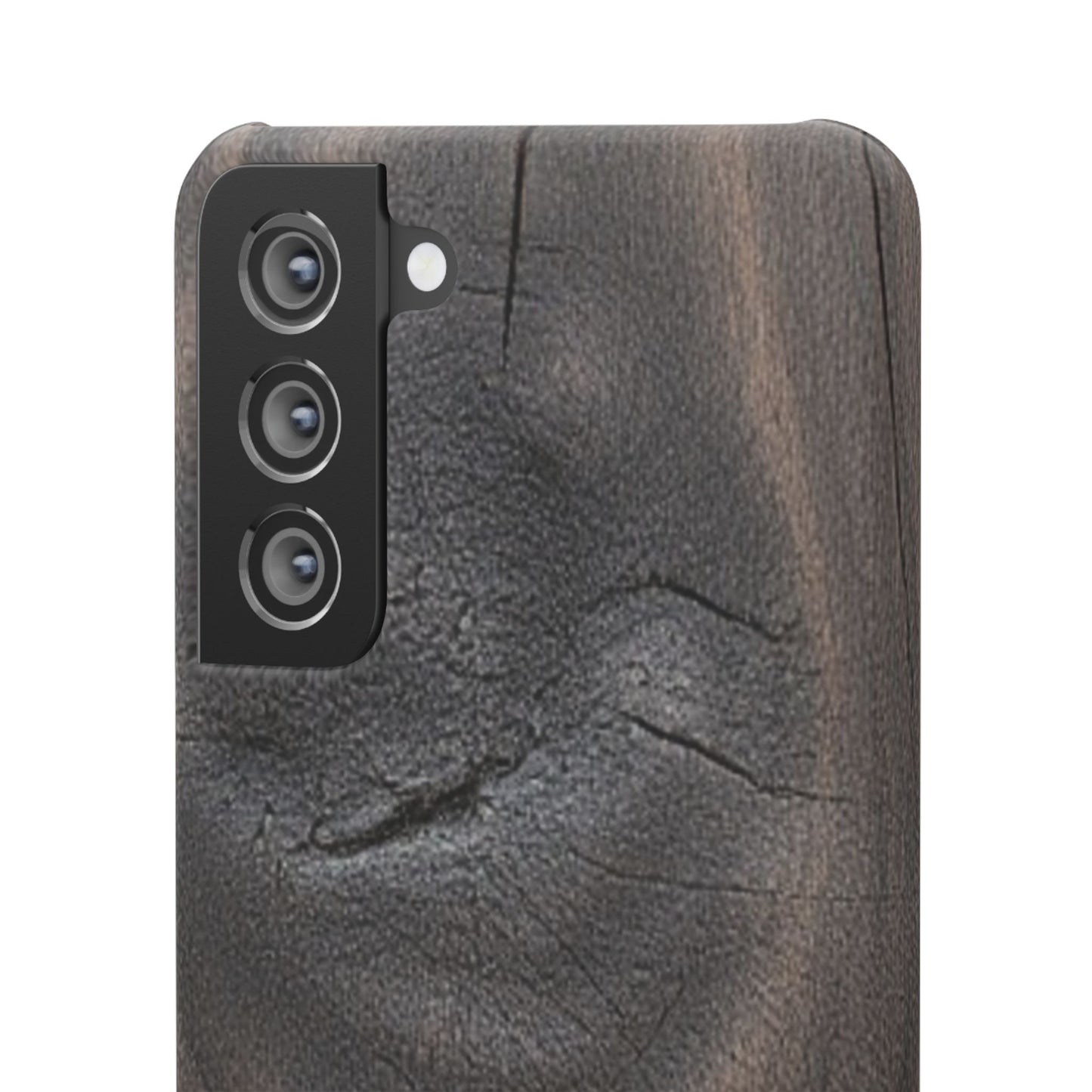Dark Wood Grain Samsung Snap Case