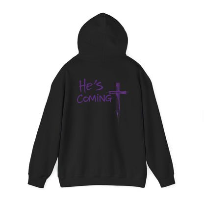 He's Coming, Prepare the Way – Christian Men's Hoodie