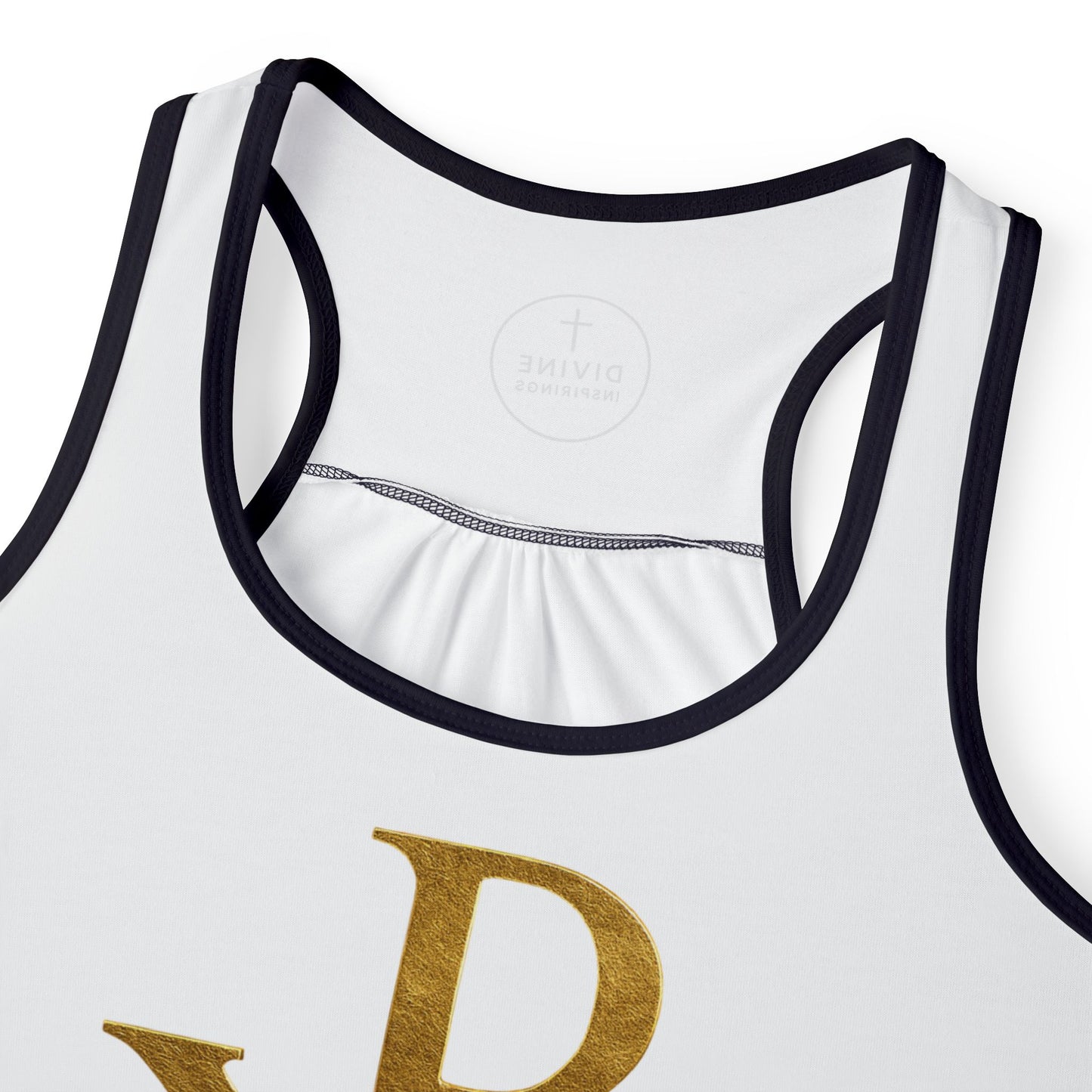 Chi Rho Women’s Christian Tank Top – Symbol of Victory in Christ