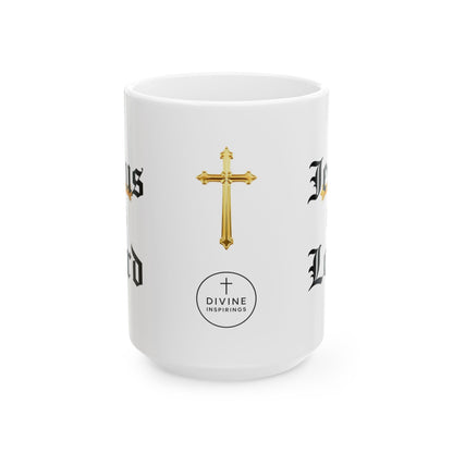 Jesus is Lord Christian Mug – 11oz & 15oz