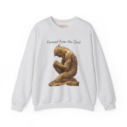 Formed from the Dust | Men’s Christian Sweatshirt with Genesis 2:7
