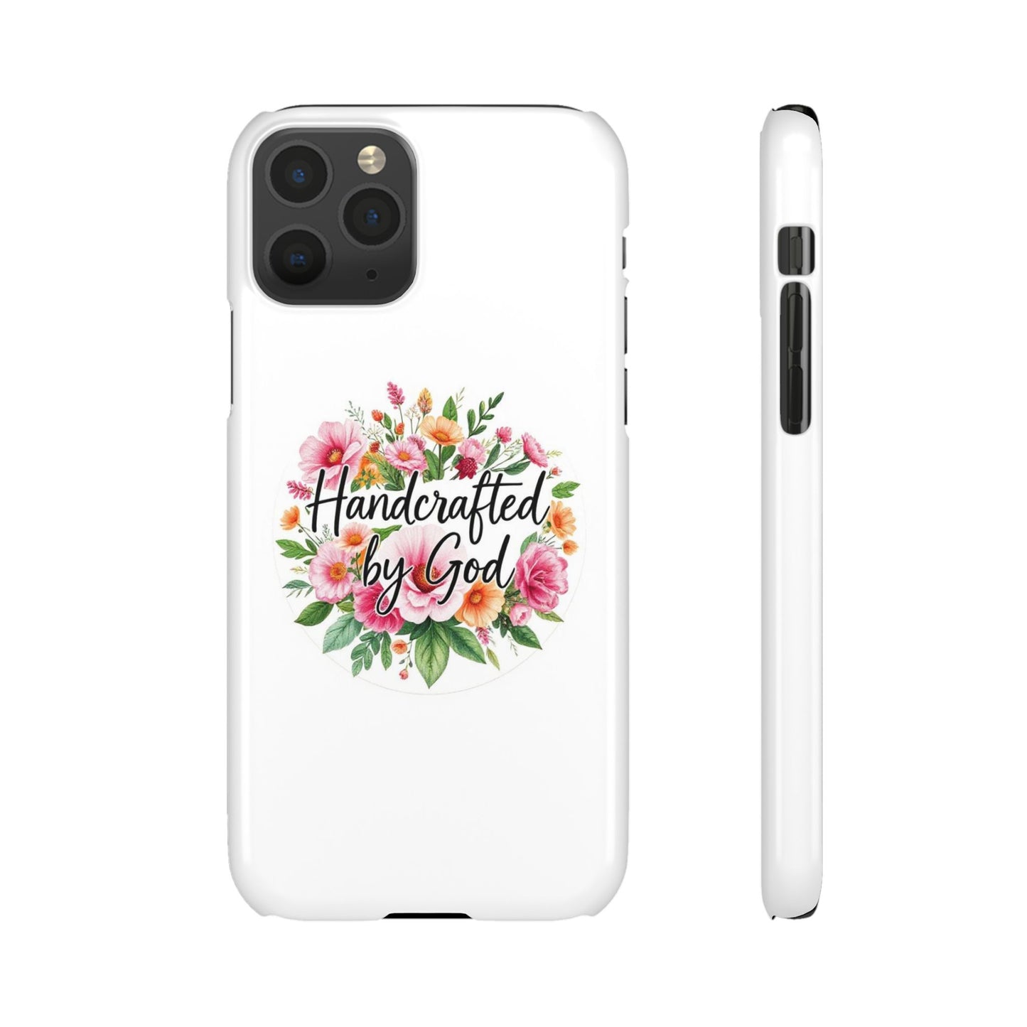 Handcrafted by God Snap Case for iPhone – Fearfully & Wonderfully Made
