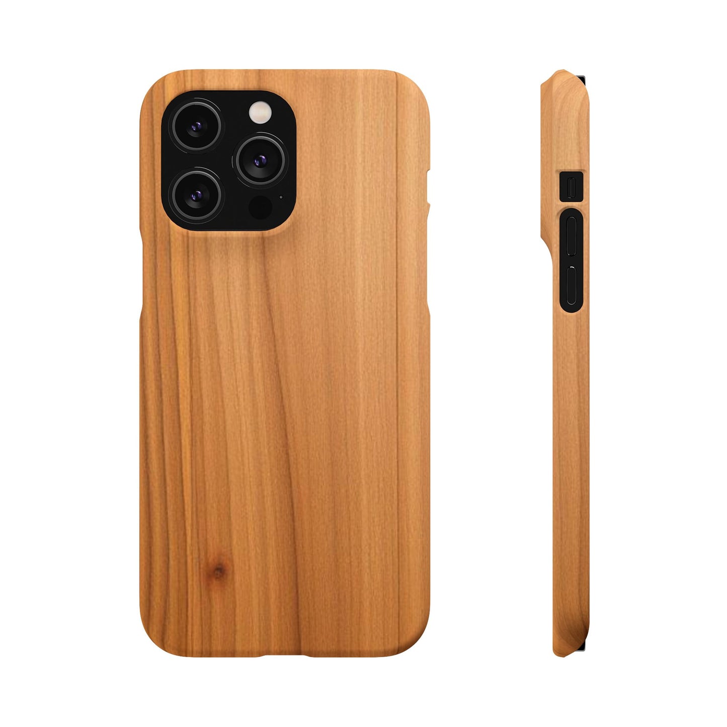 Natural Wood Grain iPhone Snap Case