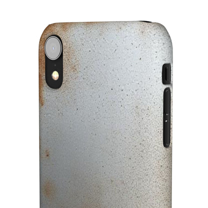 Old Steel Finish iPhone Snap Case