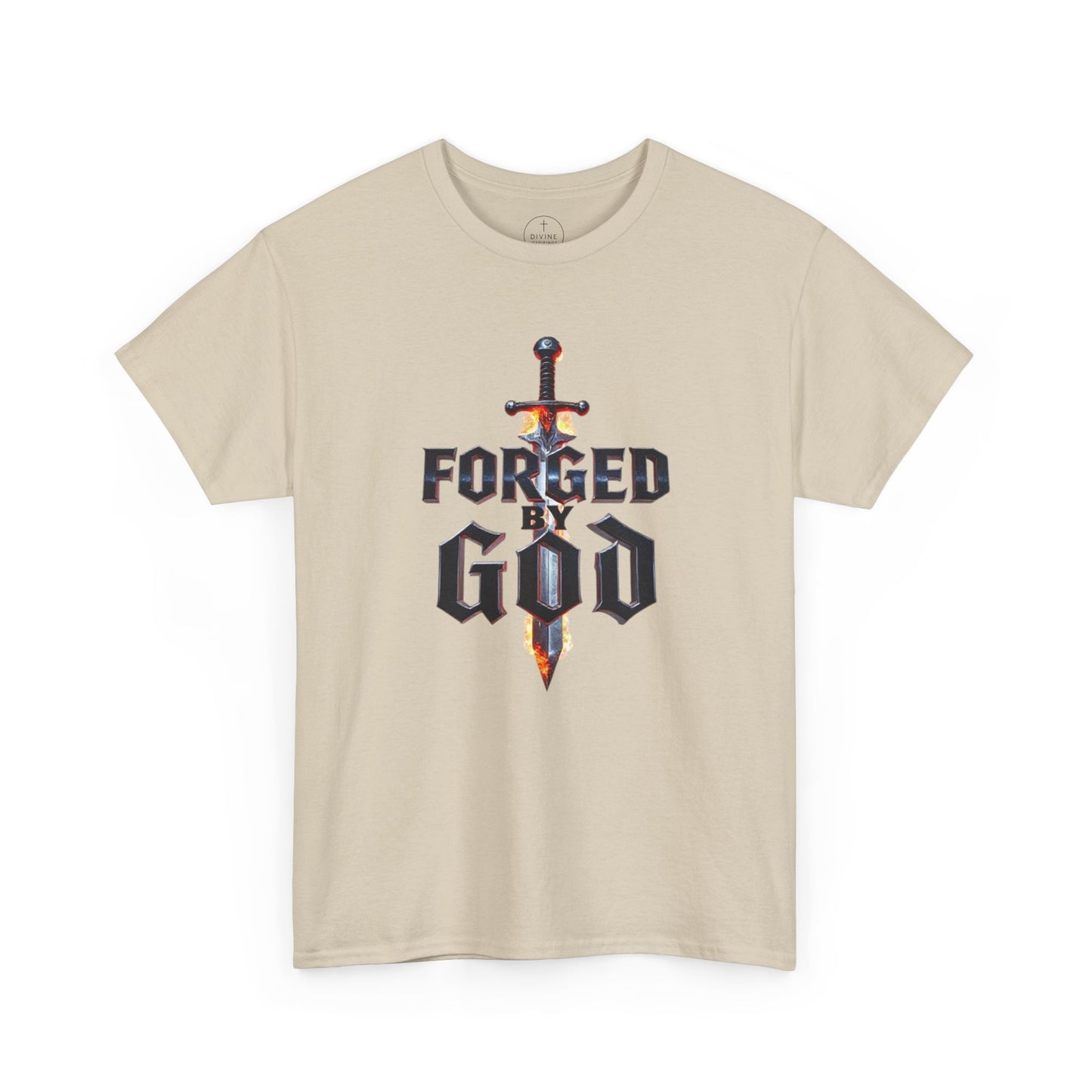 Forged by God Men’s Christian T-Shirt