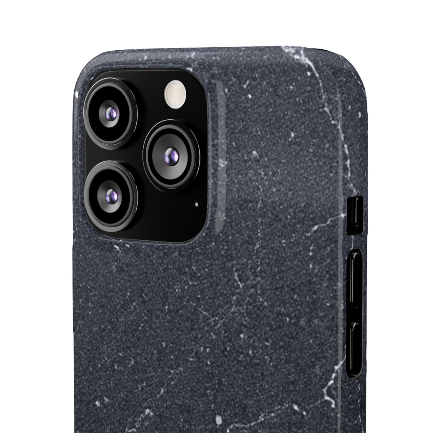 Dark Granite Finish iPhone Snap Case