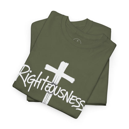 Righteousness - Christian Men's T-Shirt (Dark Colors)