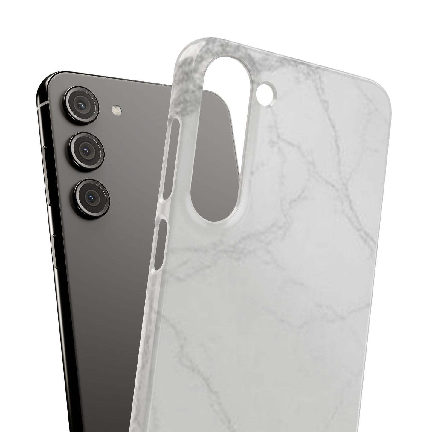 Marble Finish Samsung Snap Case
