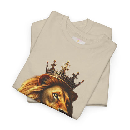 Christ Is King – Lion & Cross Women’s Christian Tee