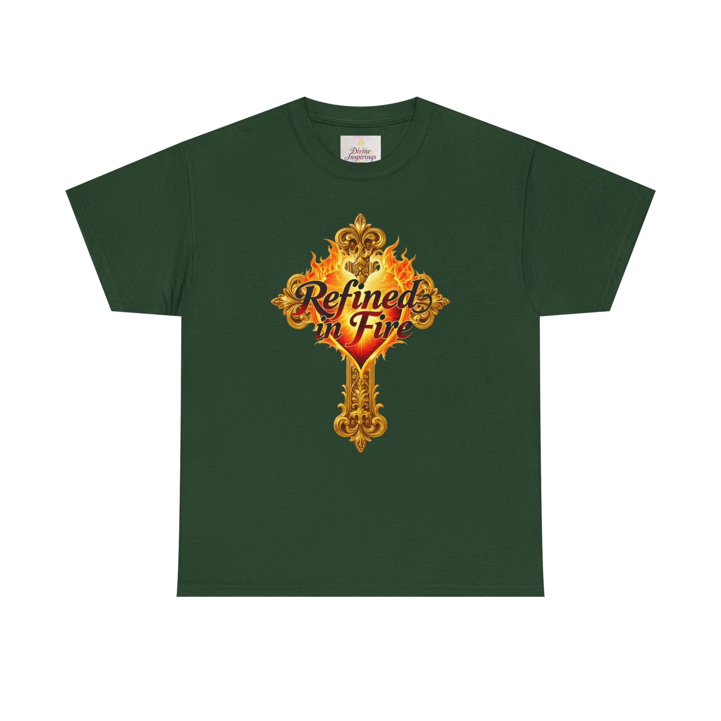 Refined in Fire — Women's Ornate Christian T-Shirt