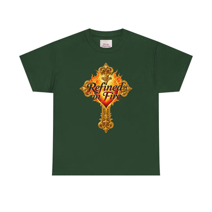 Refined in Fire — Women's Ornate Christian T-Shirt