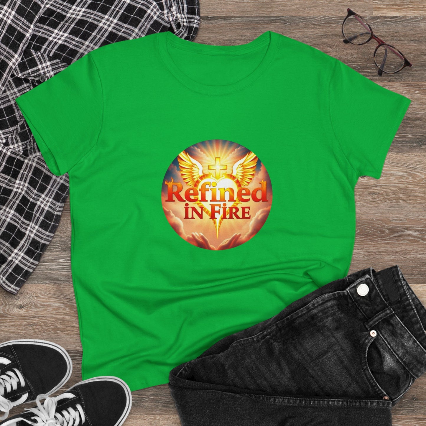 Refined in Fire – Women’s Tee of Inner Strength