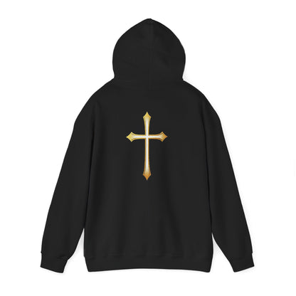 Gold Cross Women’s Christian Hoodie