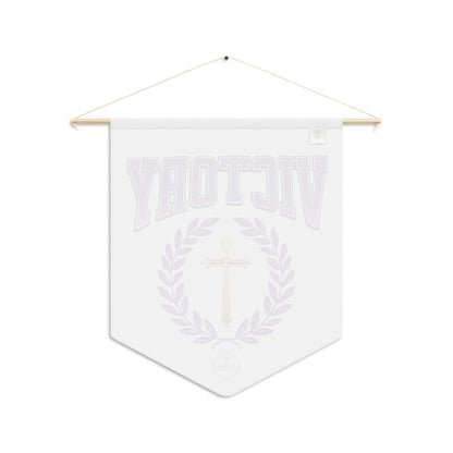 Victory Pennant Banner – Christian Varsity Wall Décor