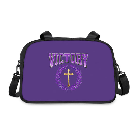 Strength & Victory in Purple – Fitness Bag