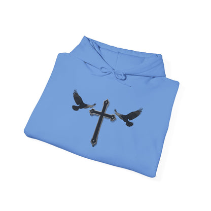 Servants of the Storm – Cross & Crows Men’s Hoodie