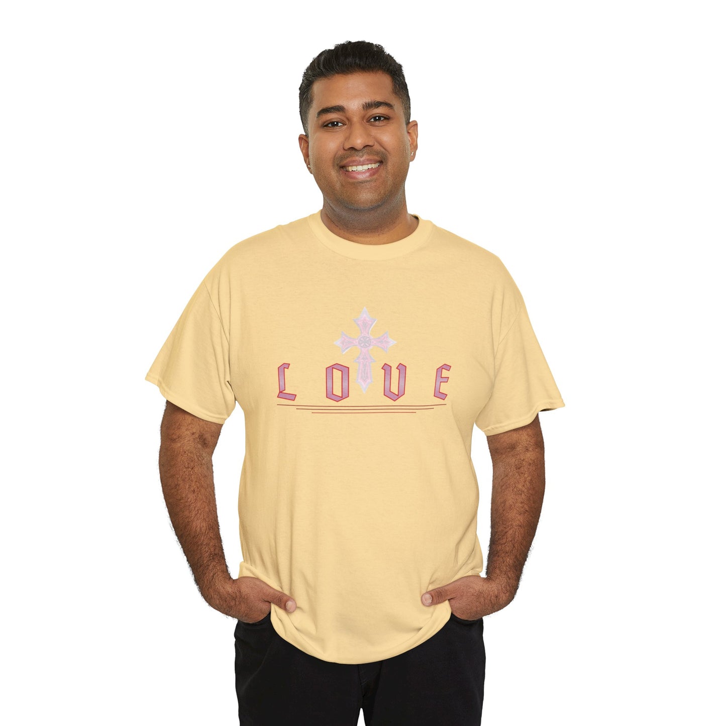 Fearless Love Men’s T-Shirt – Bold Faith in Action