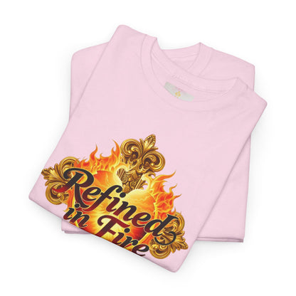 Refined in Fire — Women's Ornate Christian T-Shirt