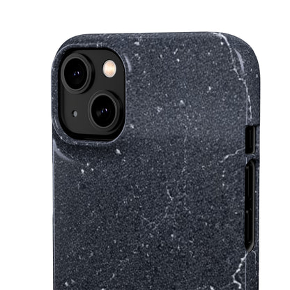 Dark Granite Finish iPhone Snap Case