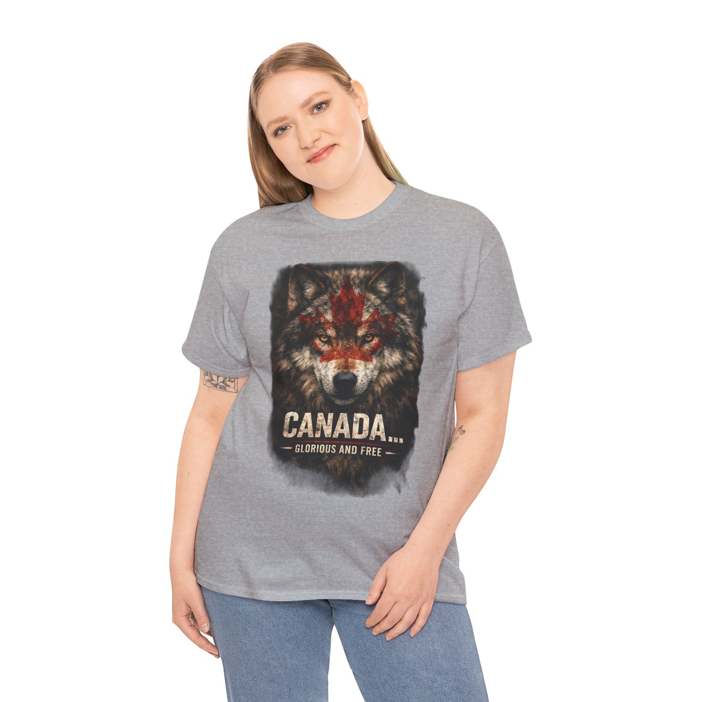 War Paint – Canada: Glorious and Free Women's T-Shirt
