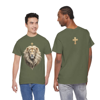 Christ the King (Lion of Judah) — Men's Christian T-Shirt