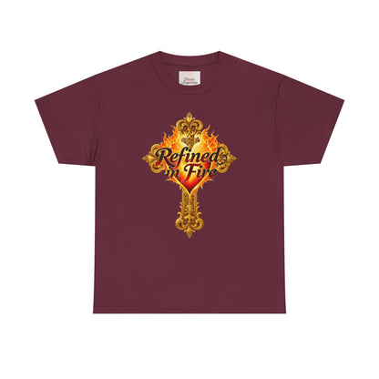Refined in Fire — Women's Ornate Christian T-Shirt