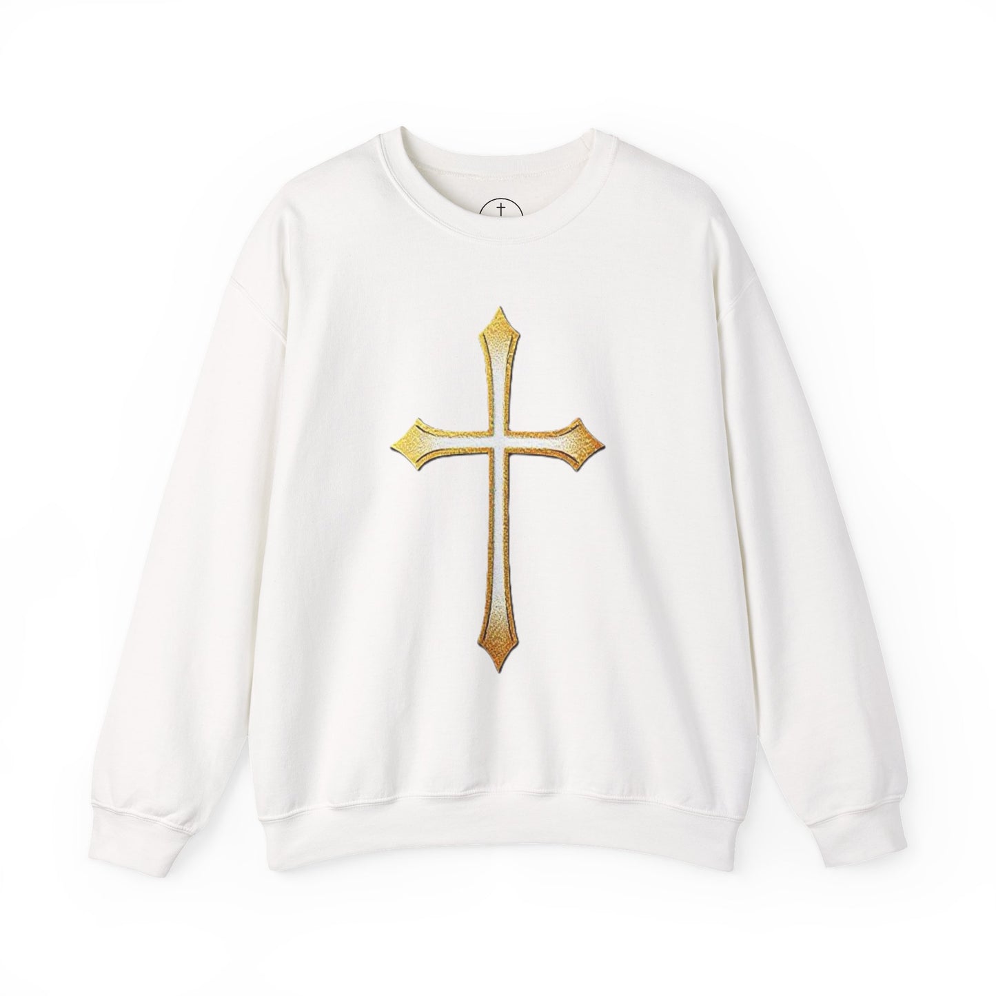 Gold Cross Men's Christian Sweatshirt