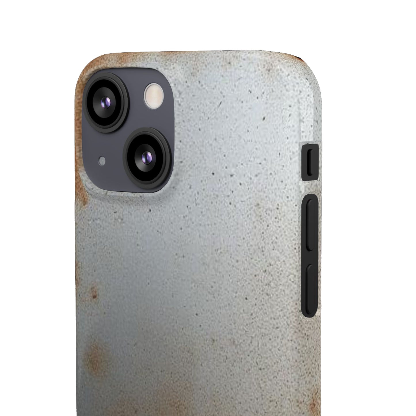 Old Steel Finish iPhone Snap Case