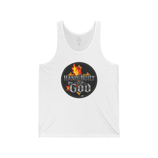 Hand Built by God| Men’s Christian Tank Top