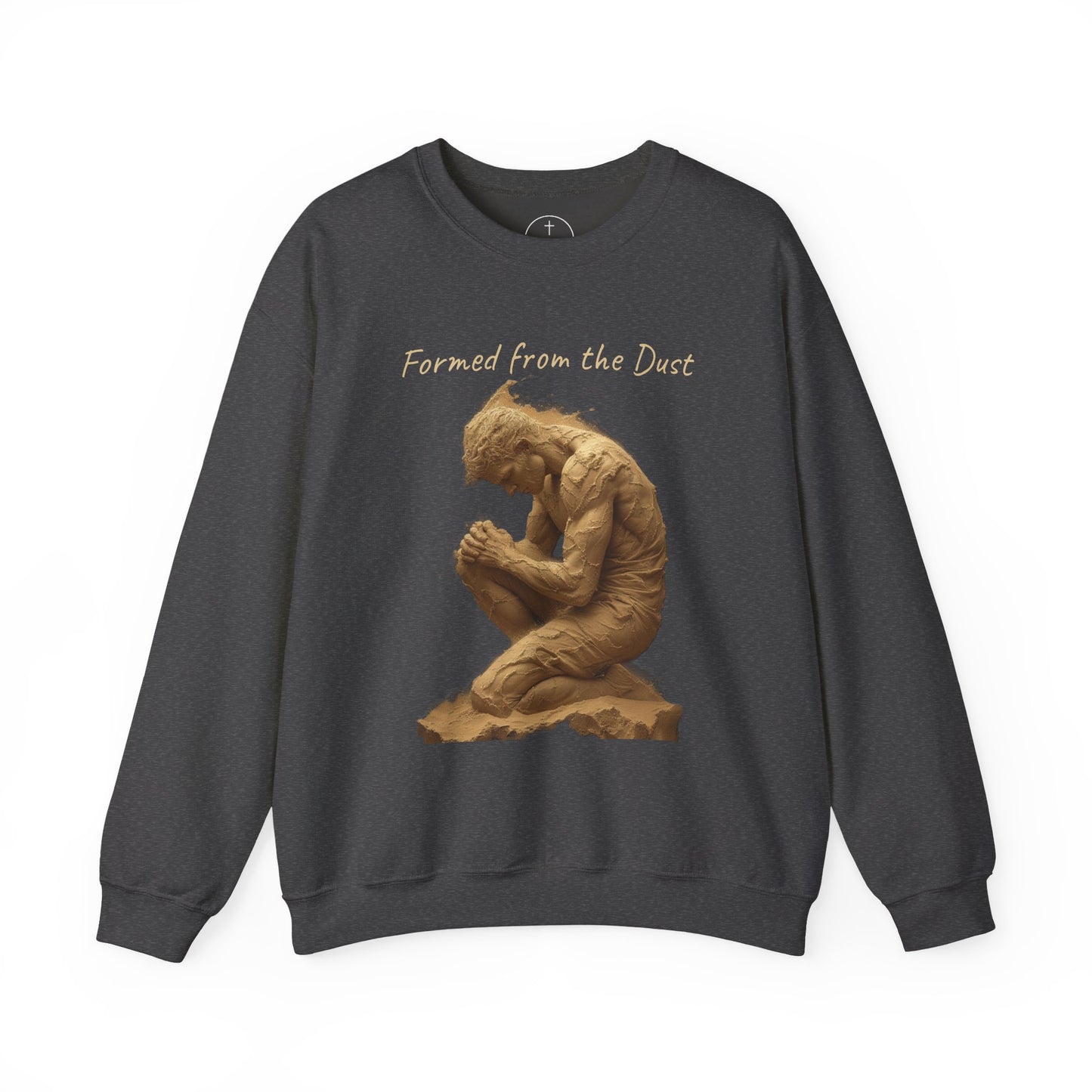Formed from the Dust (Light Lettering) - Men’s Christian Sweatshirt