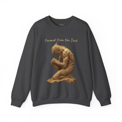 Formed from the Dust (Light Lettering) - Men’s Christian Sweatshirt