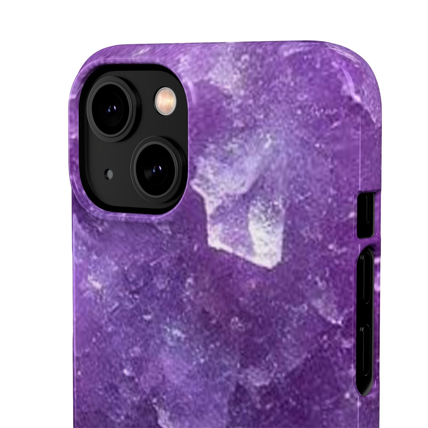 Amethyst Crystal Finish iPhone Snap Case