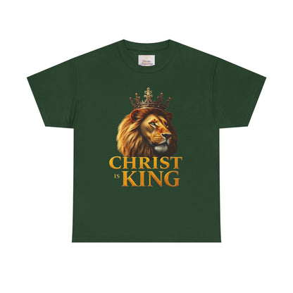 Christ Is King – Lion & Cross Women’s Christian Tee