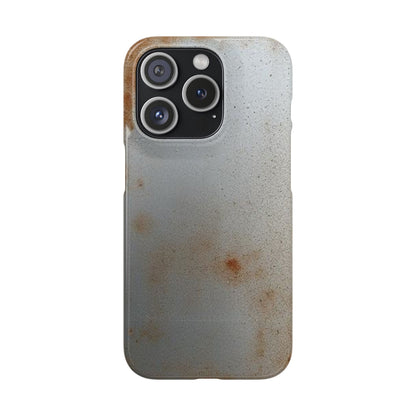Old Steel Finish iPhone Snap Case